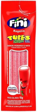 FINI TUBES AZEDINHOS - MORANGO CITRICO 15G