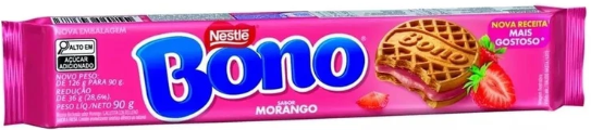 BISC BONO MORANGO 90G