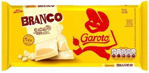 CHOC BRANCO GAROTO 80G